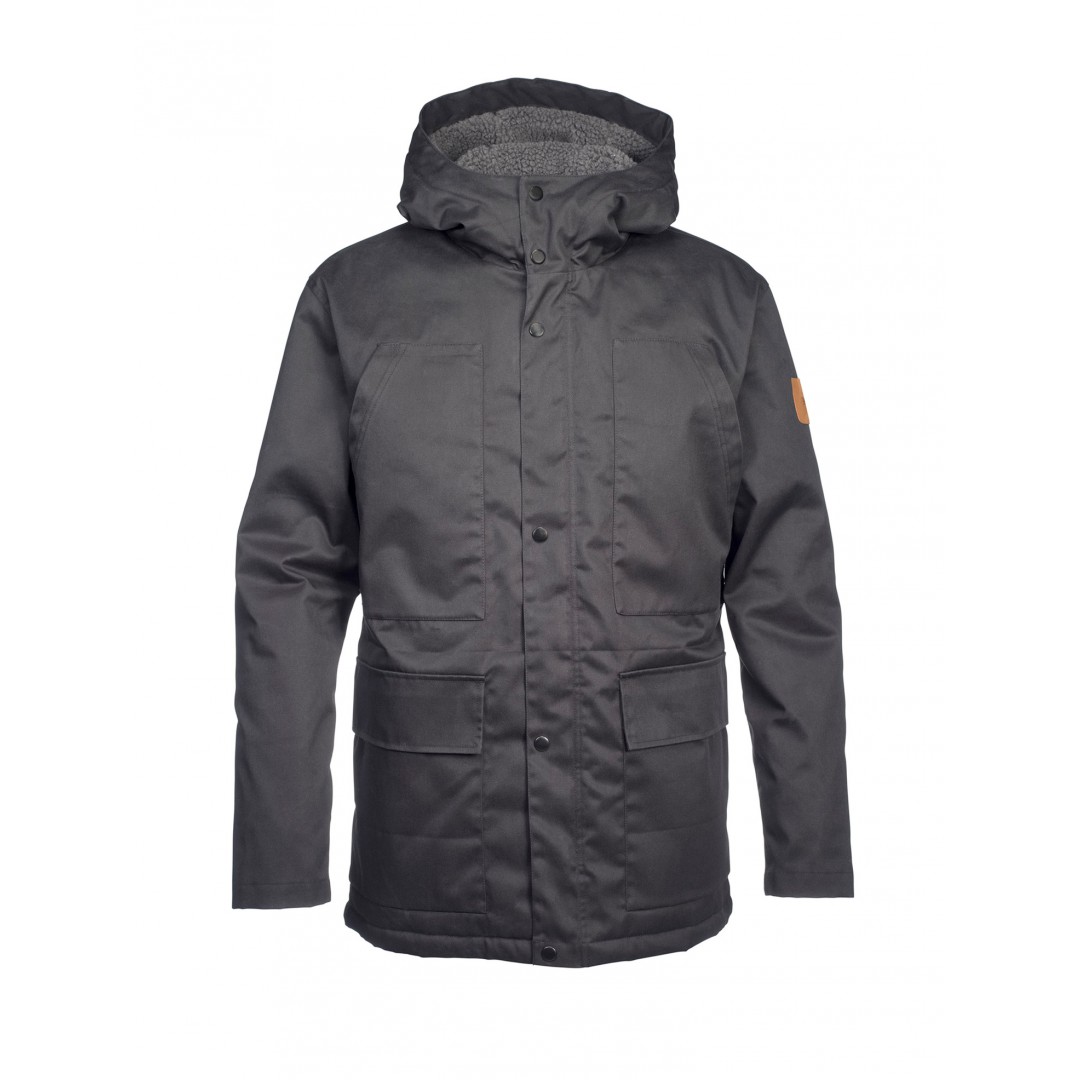 makia field jacket black